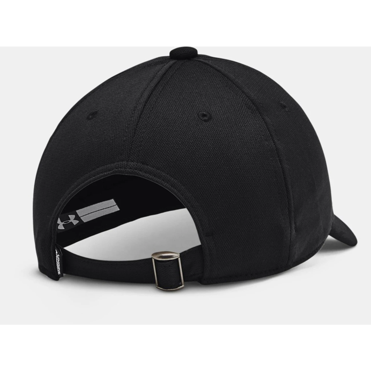Under Armour Boys' UA Blitzing Adjustable Hat - Black / White - Image 2