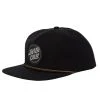 Men's Reverse Dot Eco Snapback Hat - Eco Black
