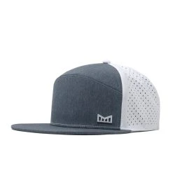Melin Trenches Icon Hydro XL Hat - Heather Light Blue/White