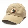 Duck Head Men's Circle Patch Twill Hat - Khaki