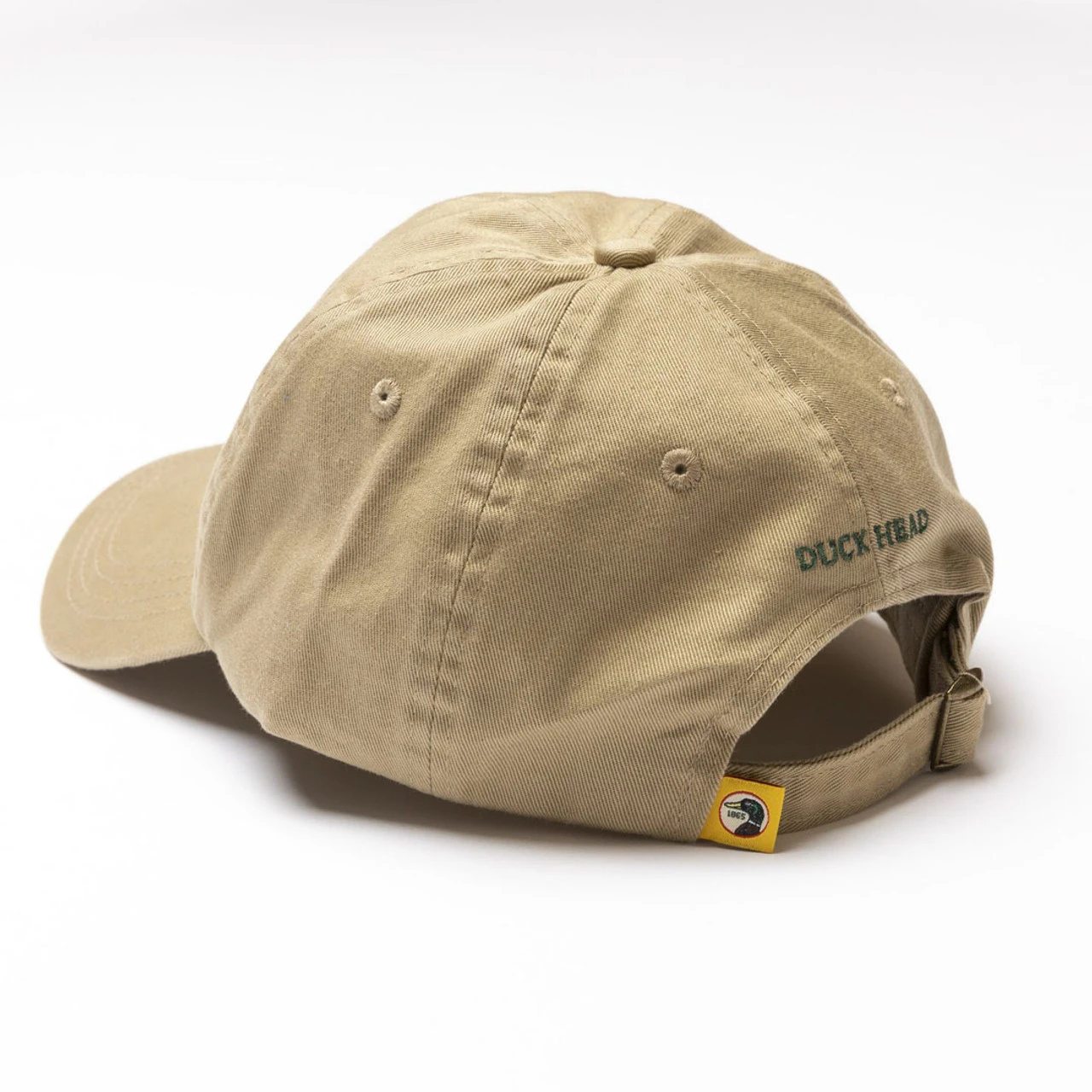 Duck Head Men's Circle Patch Twill Hat - Khaki - Image 2
