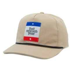 Don't Mess With Texas Golf UV Hat - Kahki