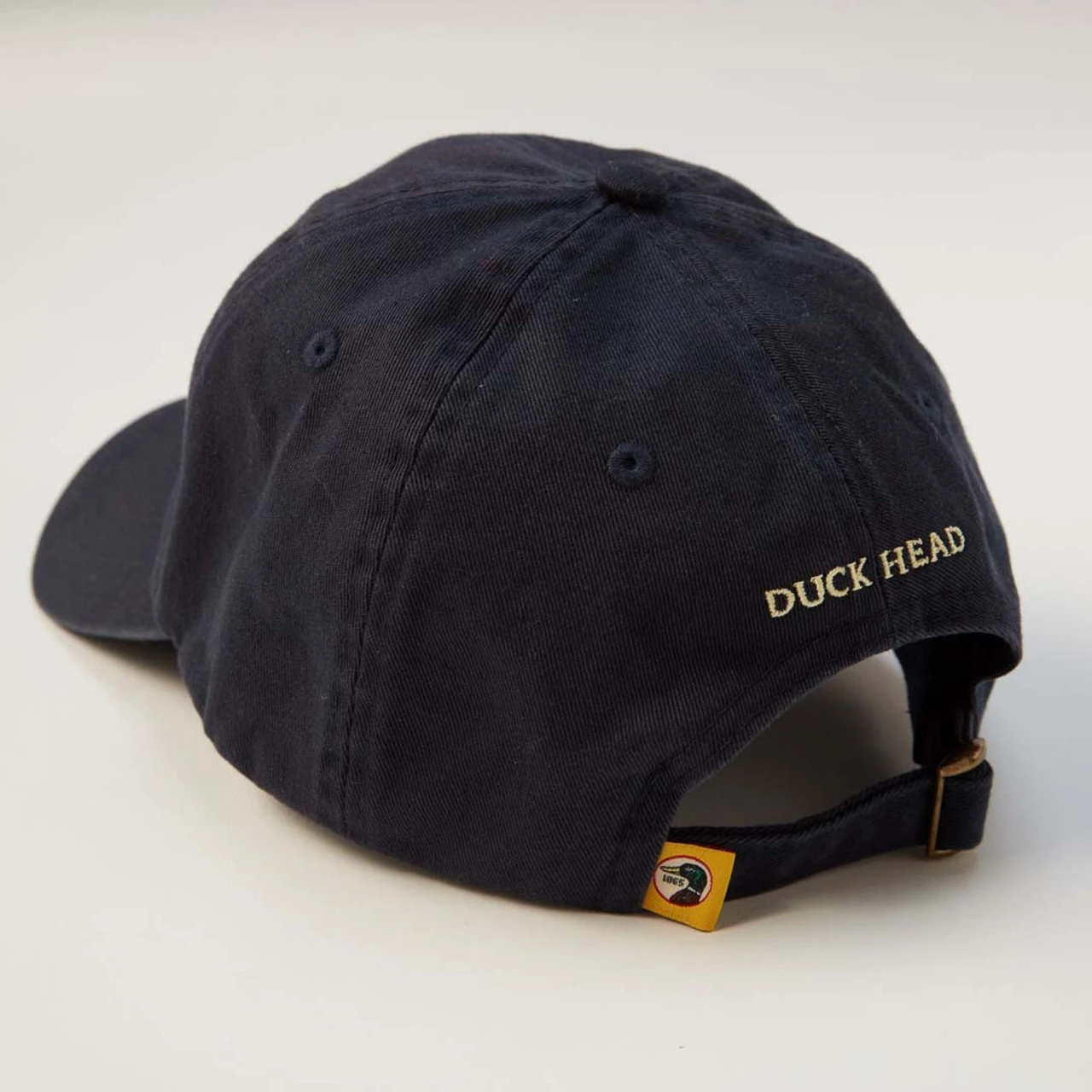 Duck Head Circle Patch Twill Hat - Navy - Image 2