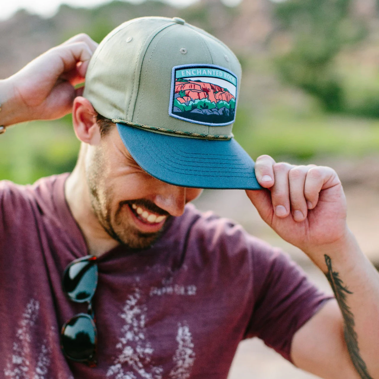 Sendero Provisions Enchanted Rock State Park Snapback Hat - Image 3