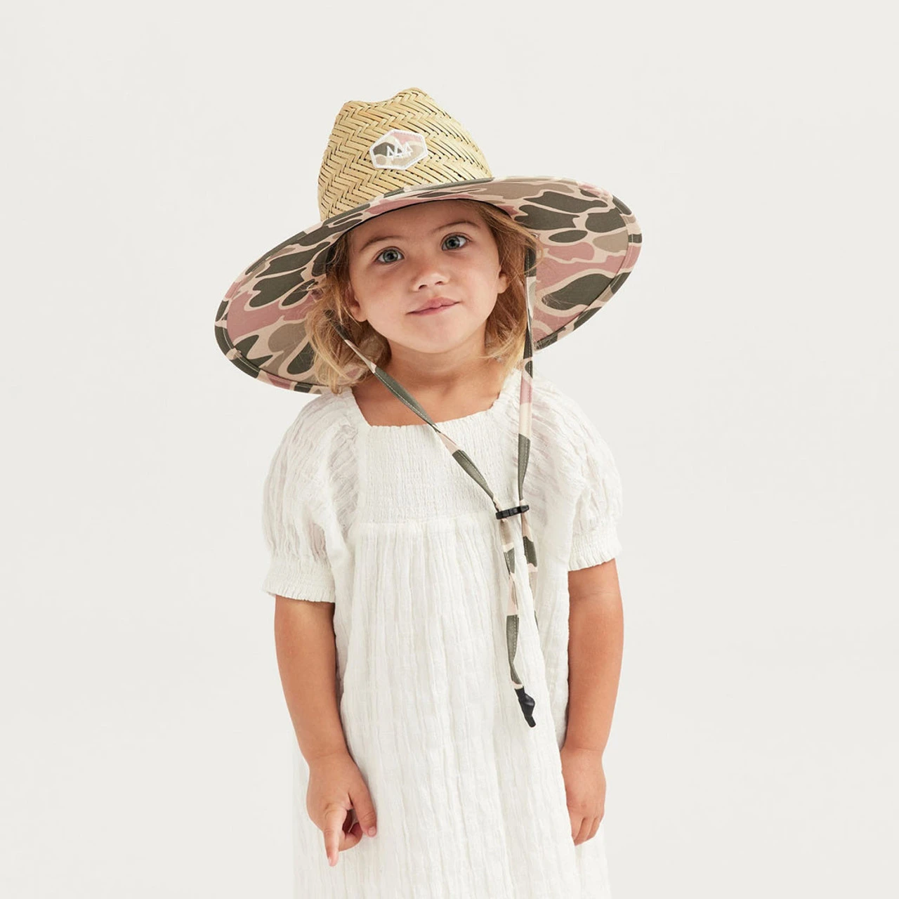 Hemlock Little Kids' Straw Lifeguard Hat - Willow - Image 5