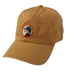 Duck Head Circle Patch Twill Hat - Gold