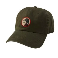 Duck Head Circle Patch Twill Hat - Pine