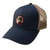 Duck Head Circle Patch Trucker Hat - Mineral