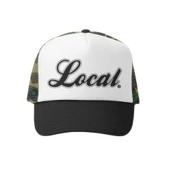 Grom Squad Kids' Camo Local Trucker Hat