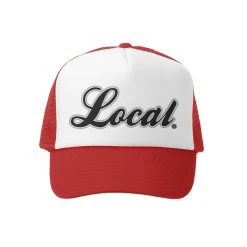 Grom Squad Kids' Local Trucker Hat - Red/White