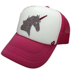 Mother Trucker Girls' Majestic Unicorn Trucker Hat