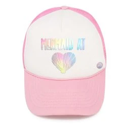Mother Trucker Girls' Mermaid At Heart Trucker Hat