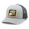 Rock Out ATX Trucker Hat - Heather Grey