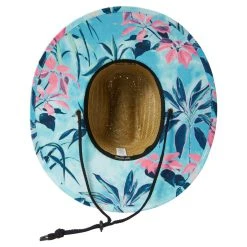 Billabong Men's Tides Print Straw Lifeguard Hat - Coastal