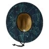 Billabong Men's Tides Print Straw Lifeguard Hat - Dark Blue