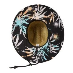 Billabong Men's Tides Print Straw Lifeguard Hat - Solar