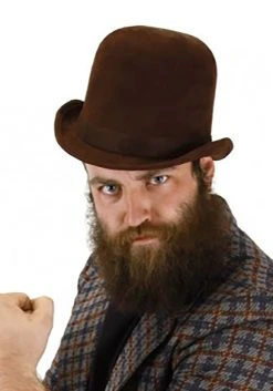 Adult Brown Derby Top Hat