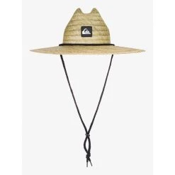 Quiksilver Boy's Pierside Straw Lifeguard Hat - Natural
