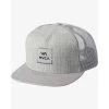 VA All The Way Trucker Hat - Heather Grey/ Black