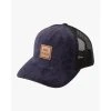 Men's VA All The Way Curved Brim Trucker Hat - Dark Navy