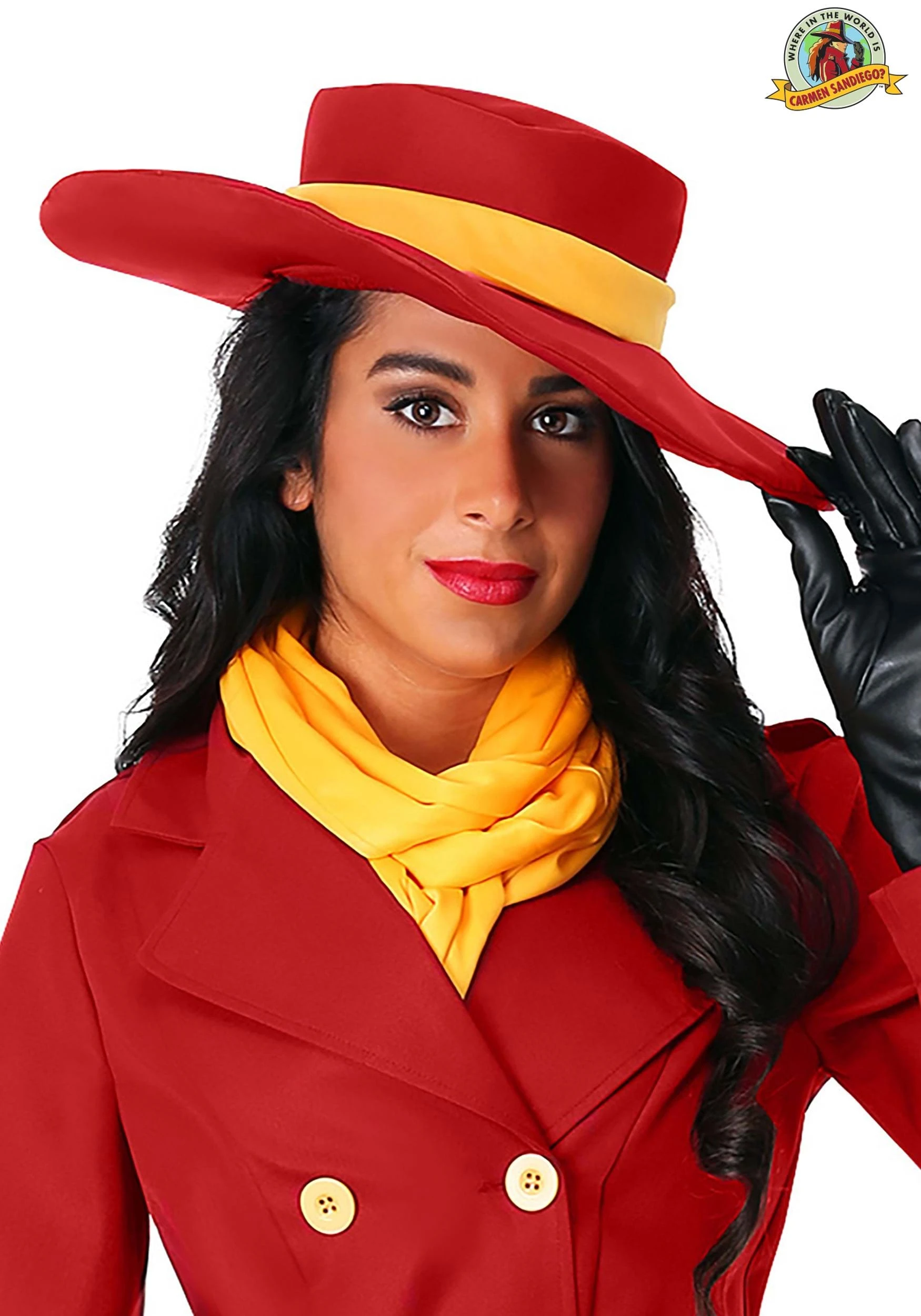 Adult Carmen Sandiego Costume Hat