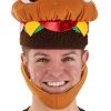 Jawesome Cheeseburger Costume Hat