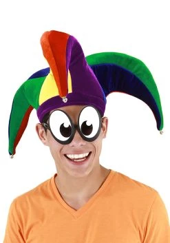 Soft Court Jester Multicolor Hat
