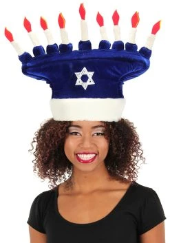 Happy Hanukkah Soft Costume Hat