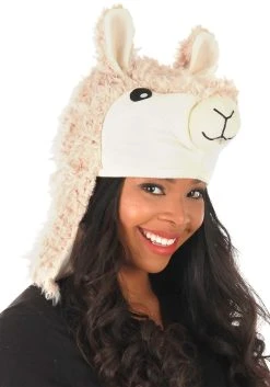 Adult Spitting Llama Sprazy Costume Hat