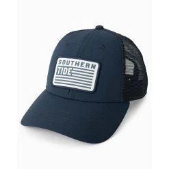 Men's Tonal Flag Patch Performance Trucker Hat