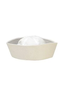 White Sailor Costume Hat Accessory